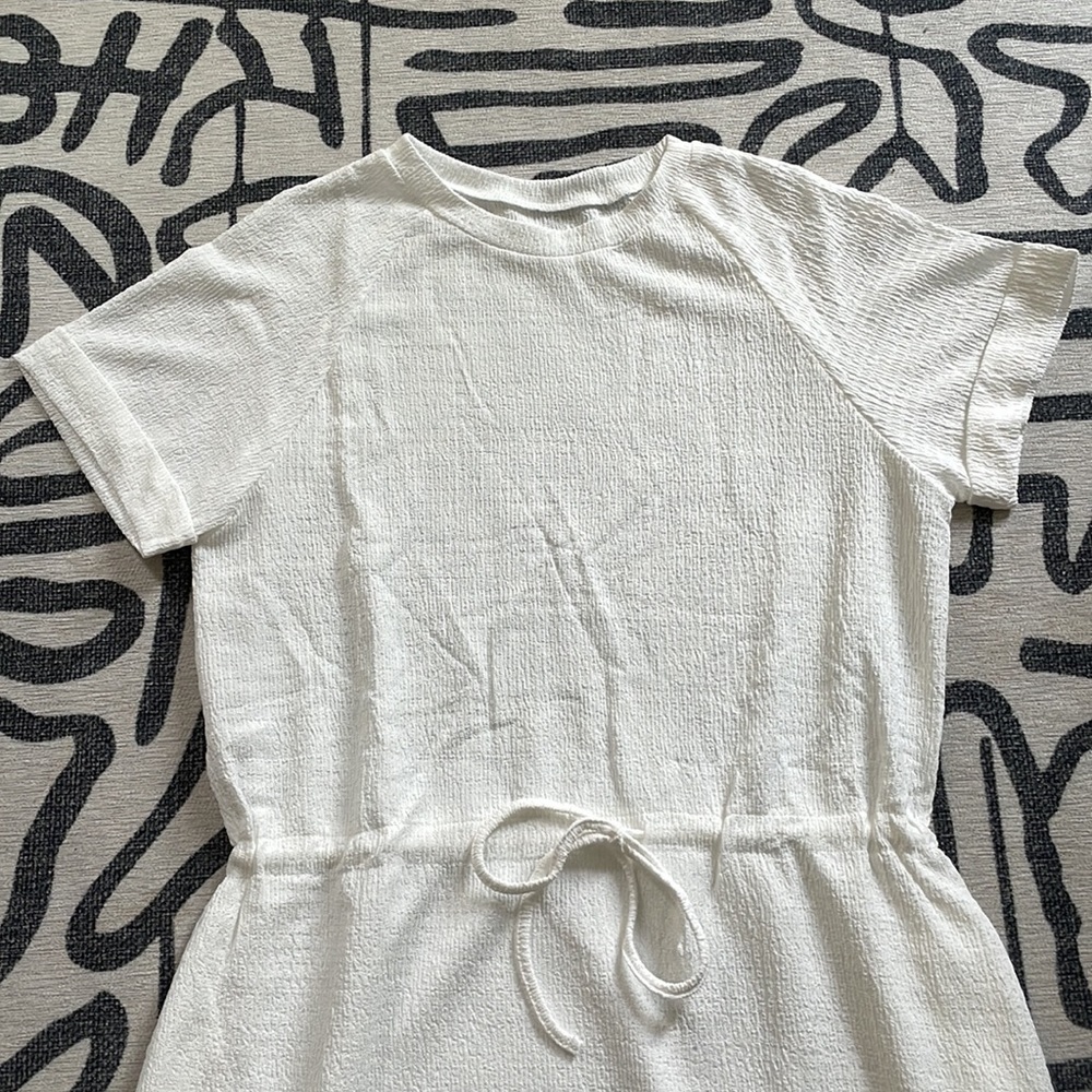 Drawstring Mini Dress - Picture 2 of 5